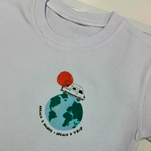 Camiseta Infantil Mundo