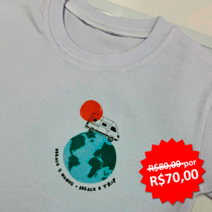Camiseta Infantil Mundo